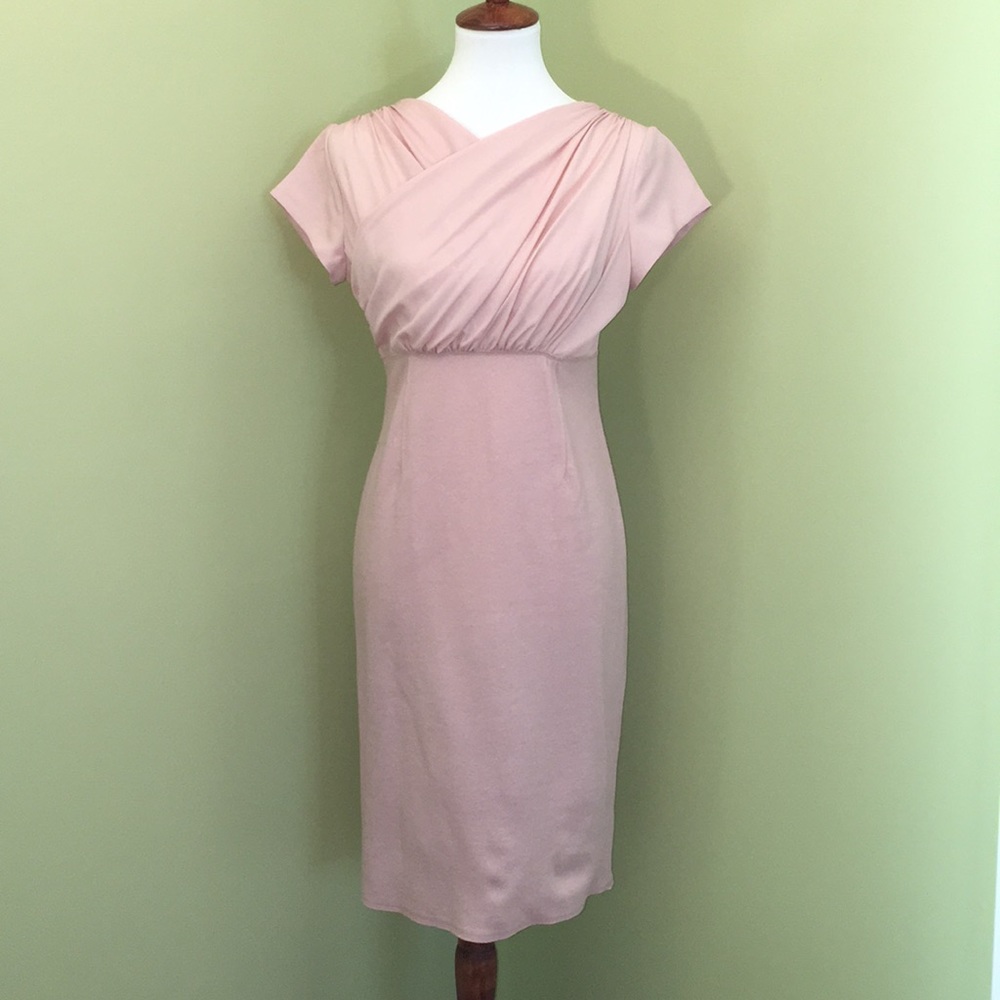 Blush Wool Dress
